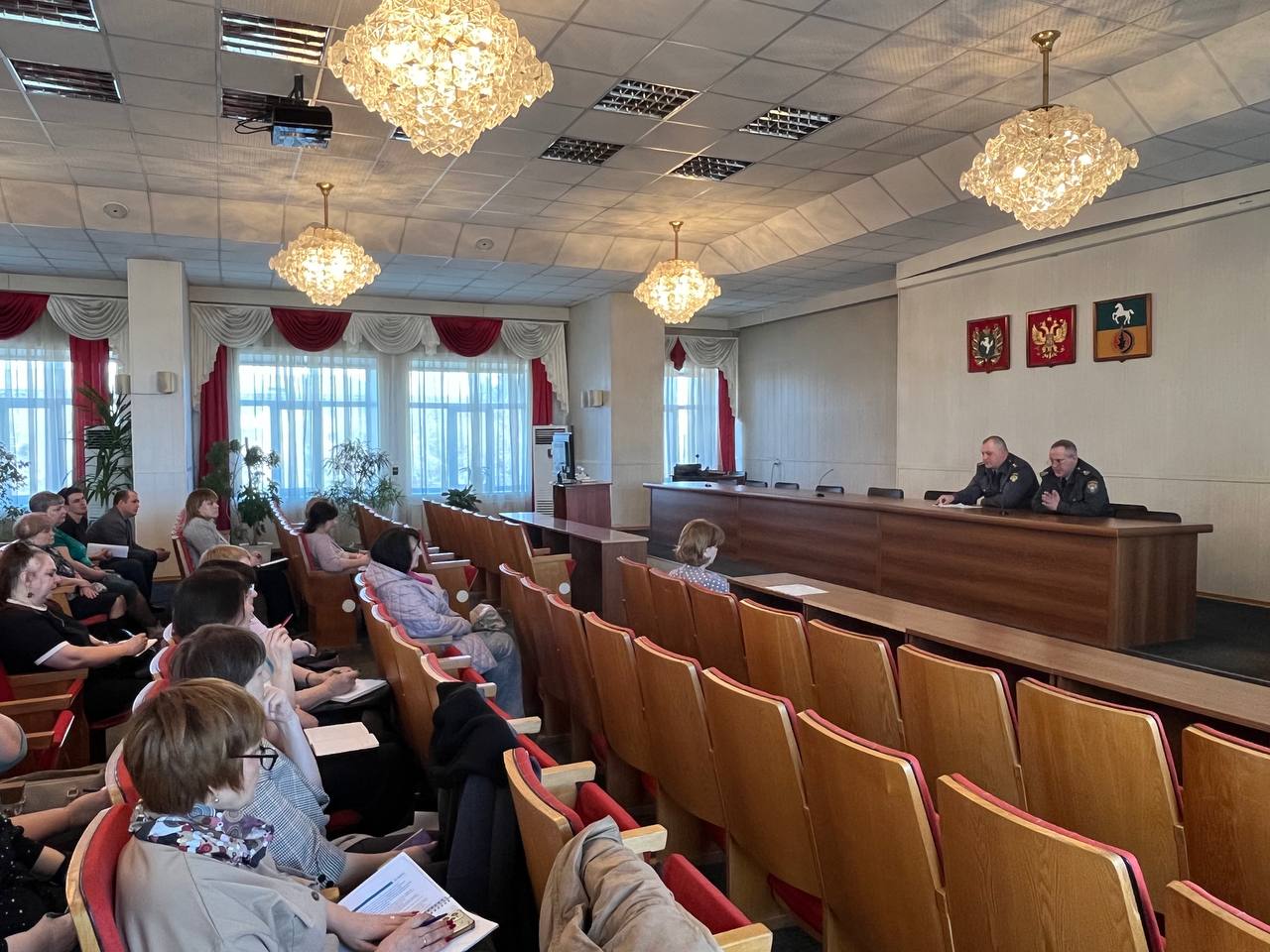 Совещание с перевозчиками в городе Асино Томской области